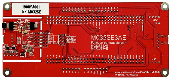 【nuvoton NuMaker NuMaker-M032SE Development board M032SE3AE