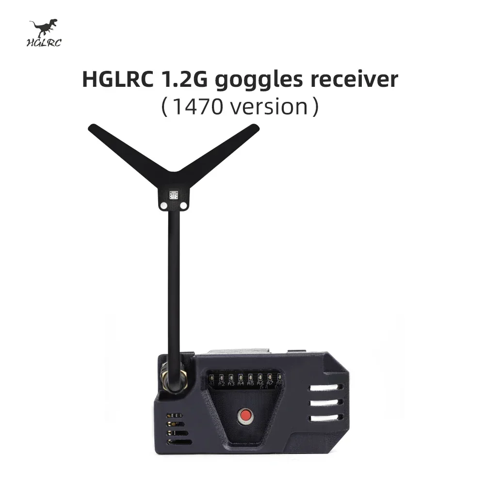 HGLRC ZEUS 1.2Ghz 4.5W VTX 8CH 25mW 800mW Switchable 2-8S VTX Video Transmitter Module 1.2G 8Ch VRX For Long Range FPV Drone