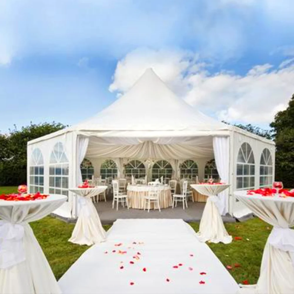 Custom Large Aluminum Frame Marquee Tent Luxury Waterproof Outdoor Event Wedding Party Exhibition Tent Design OEM ODM