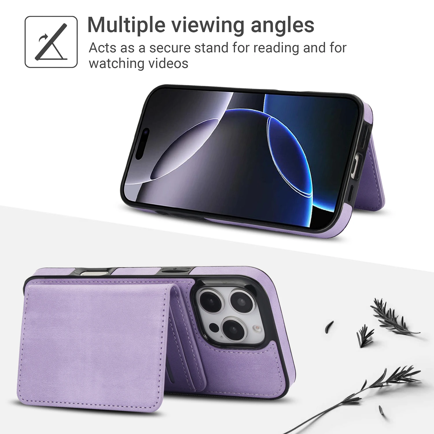 Magnetic 2 in 1 Detachable Zipper Cards Solt Case For iPhone 16 Pro Max 15 Plus 14 13 12 11 SE 2024 Bag Wireless Charging Cover