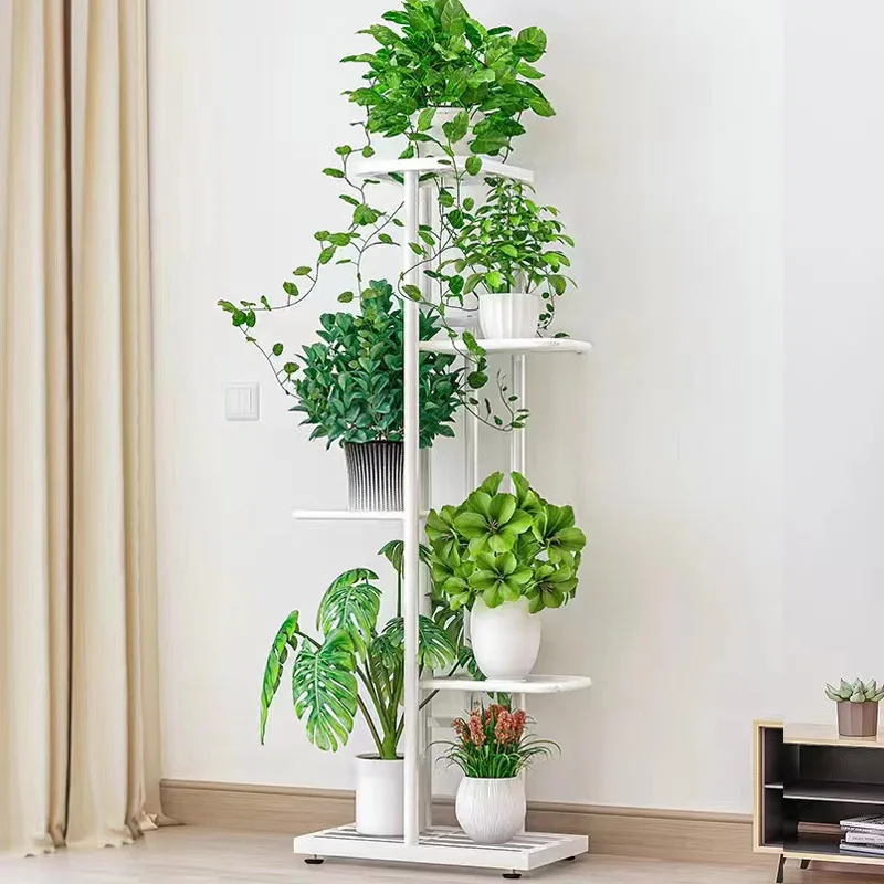 5 Schicht Topfst änder Lager regal Blumen Eisen Pflanzen halter Veranstalter Regal Hausgarten Dekoration