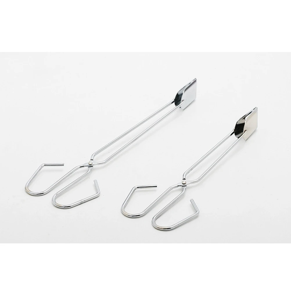 

36cm Stainless Steel Bbq Clip Multifunctional Kitchen Tool for Steak Pie Pizza Bread Heat Resistant Durable Ergonomic Handle