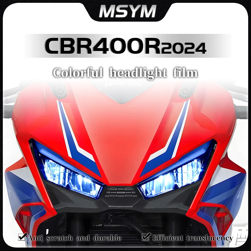 

Motorcycle Headlight Tail Film Instrument Film Rearview Mirror Protection Film Accessories For Honda CBR400R cbr 400r 2024
