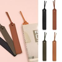 Vintage Bookmarks Stationery Genuine Leather Tag Read Marks Reader Pager School Office Supply Teacher Gift