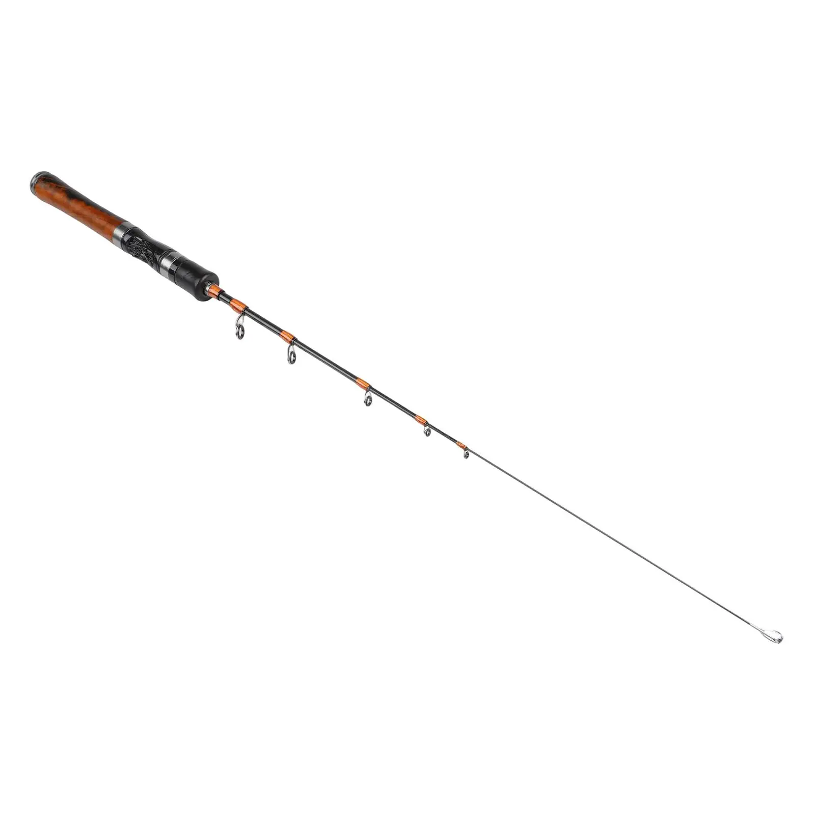

Ultralight Rod 1.5m with Telescopic Design and Black Finish for Discreet Use in Natural Stream and River Settings