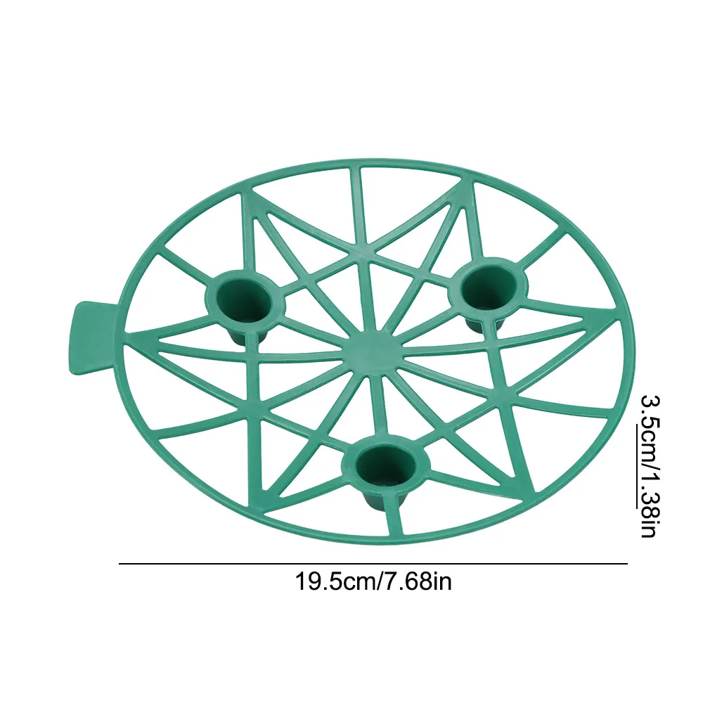 Plastic Watermelon Stand Stable Design Anti- Rotting Fruit Bracket Plant Support Hollow Out Gardening Melon Tray Fruit Grow