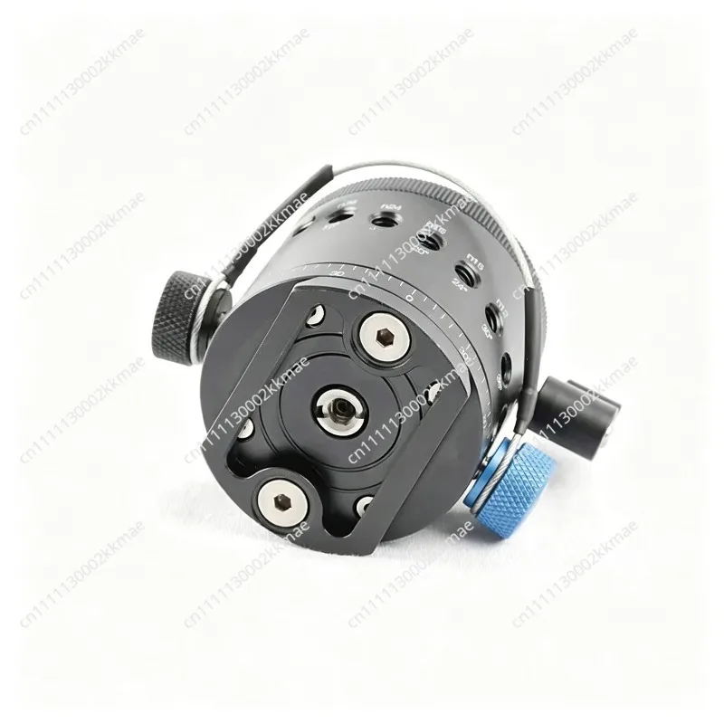 DH-55D Panoramic Indexing Gimbal, Indexing Disc, Can Blind Shoot Panoramic Connecting Piece 10-speed Indexing 360 Degrees