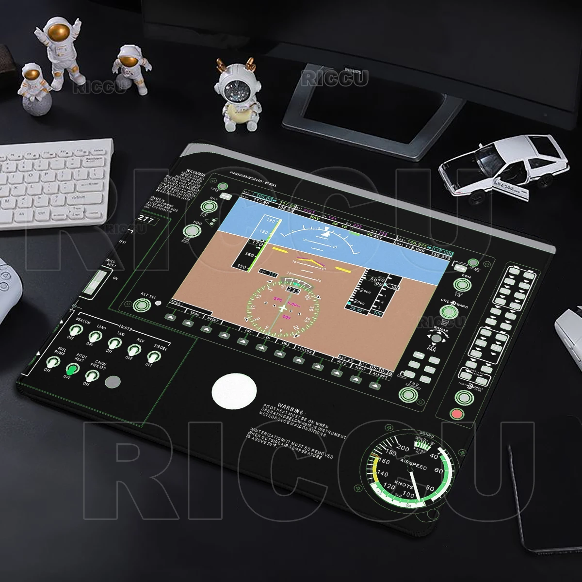 Airplane Pilot Mousepad Small Size Gaming Computer Gamer PC Keyboard Mouse Mats Non-slip Mouse Carpet Plane Airplane New Micemat