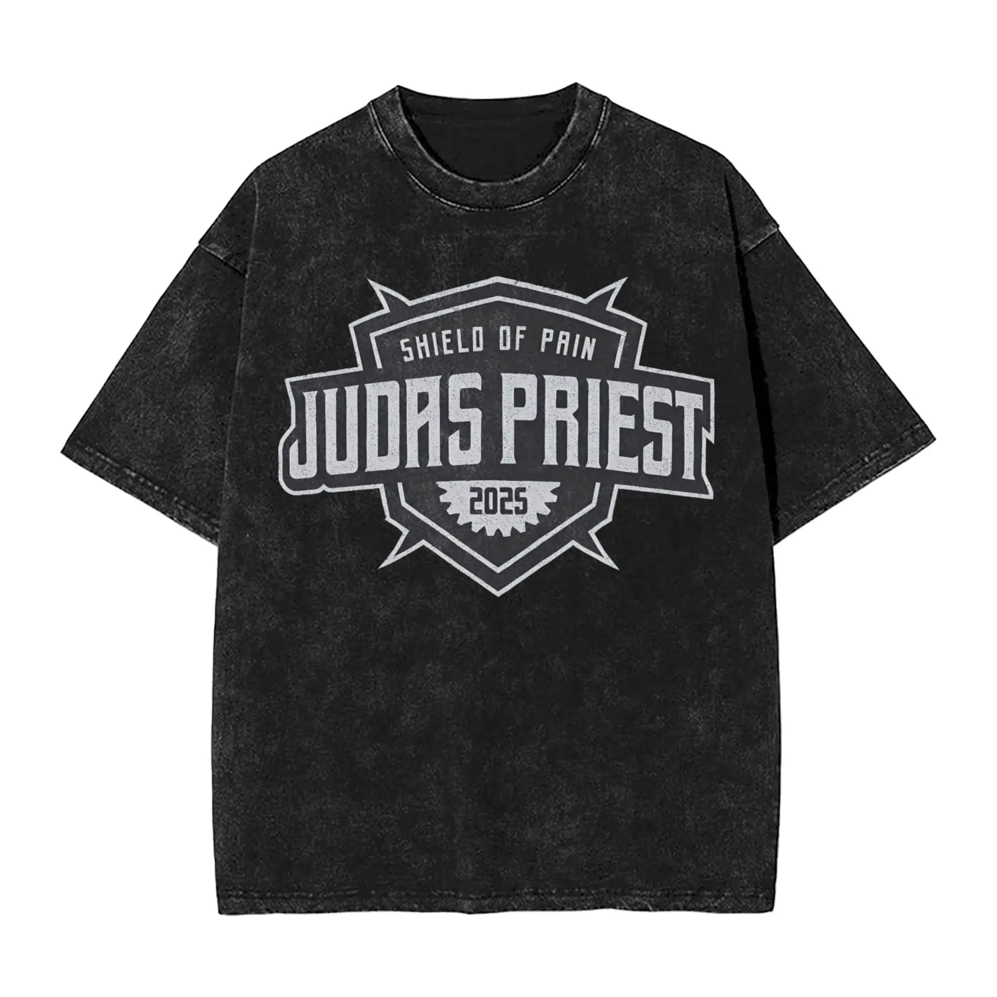 

Men Judas Priest Rock Music Logo T-Shirts Top Tees Beach Vintage Short-Sleeved T Shirt O Neck Novelty Casual Tee Shirt Wholesale