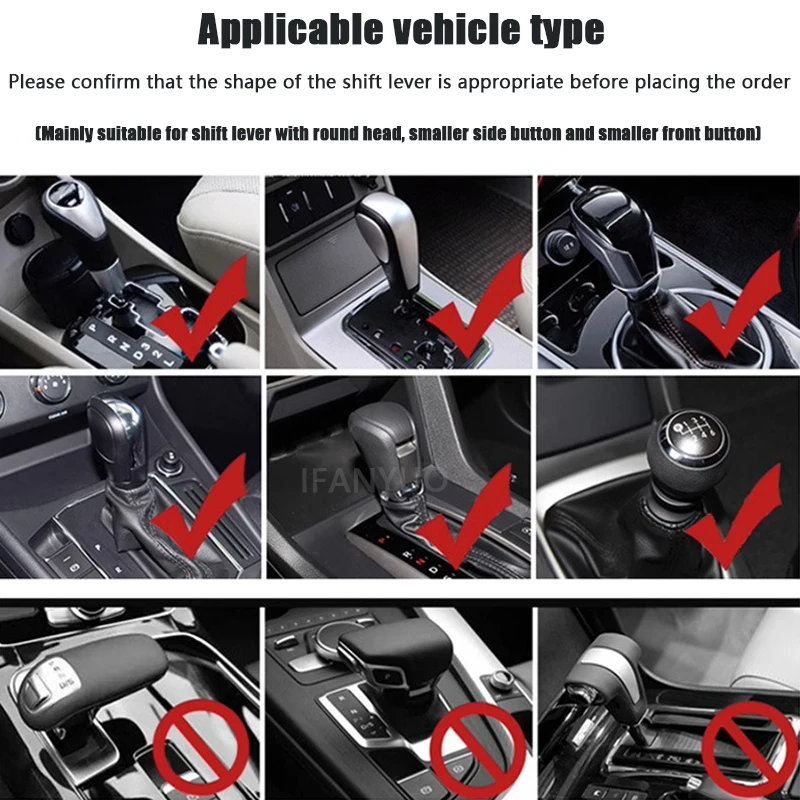 1 قطعة والعتاد التحول هوديي سيارة التحول المقبض غطاء مقنعين البلوز شيفتر المقبض هوديي لطيف اكسسوارات السيارات السيارات الديكور الداخلي