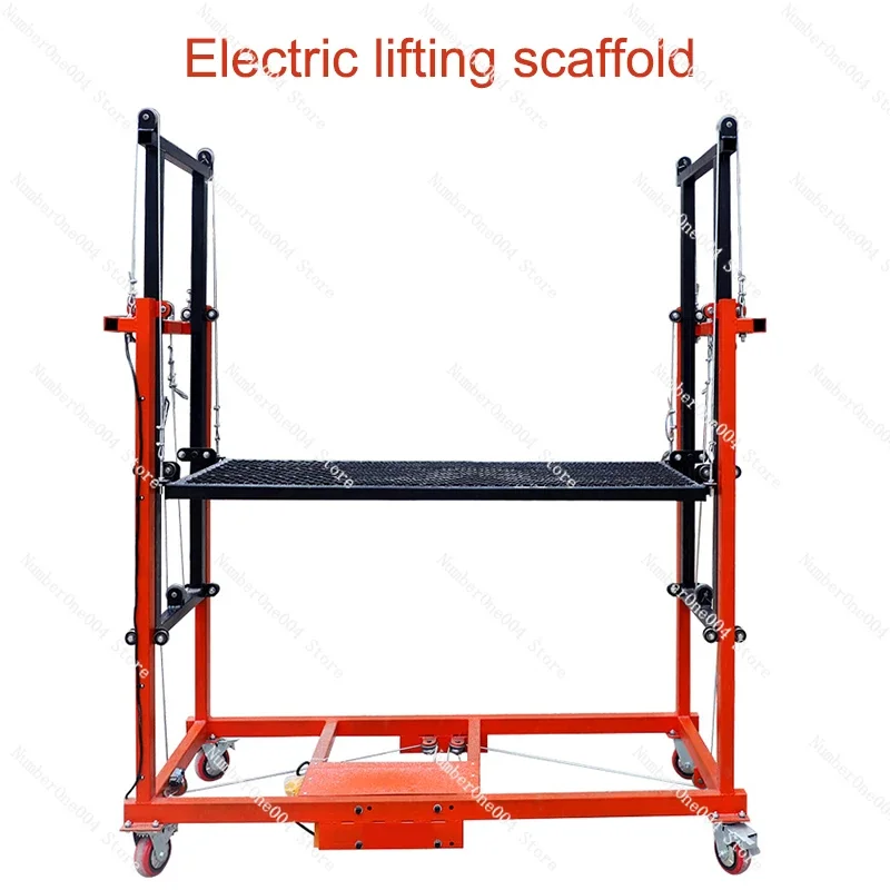 Portable  Electric Scaffold Lifting Multi-function Folding Remote Control  New Lift  Platform Capable of Bearing 500KG