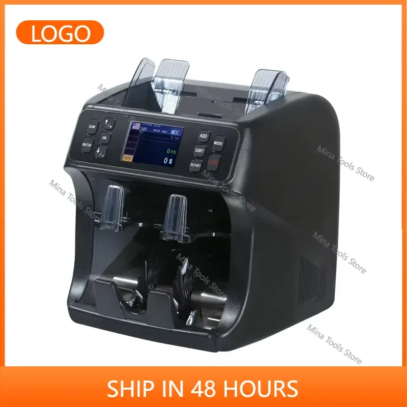 2026 Universal Cash Multi Portable Mixed Money Counting Machine for Bank Currency Counter with 2CIS