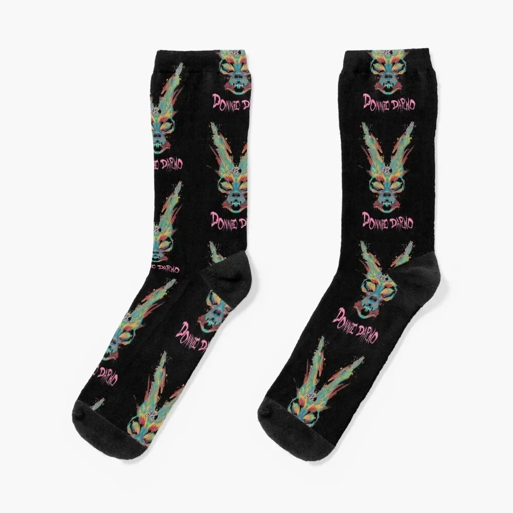 Donnie Darko watercolor Socks heated Non-slip floral Male Socks Women's