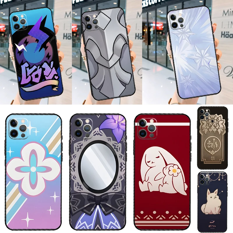 Honkai Star Rail Clara Bronya Phone Case For iPhone 11 12 13 14 15 16 Pro Max X XR XS Plus Silicone Bumper Back Cover