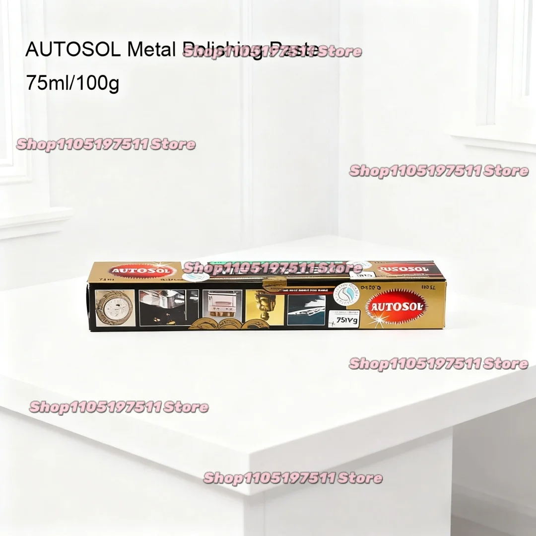 1/3pcs AUTOSOL 70g/100ml Metal Polishing Paste German Scratch Recovery Copper Rust Removal Hardware Watch Polishing Cream