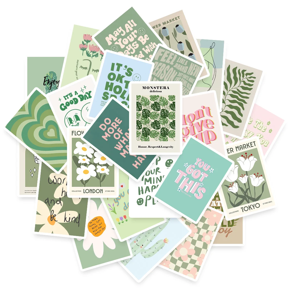 25Pcs Inspirational Quote Stickers Postive Stickers for Kids Teens Students Teachers for Journaling Phone Scrapbooking Planners