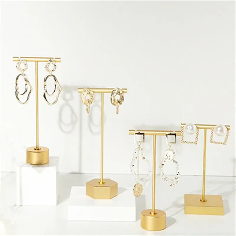 The creative metal earring and ring stands showcase earrings and rings brilliantly pushing display standards to a new level.