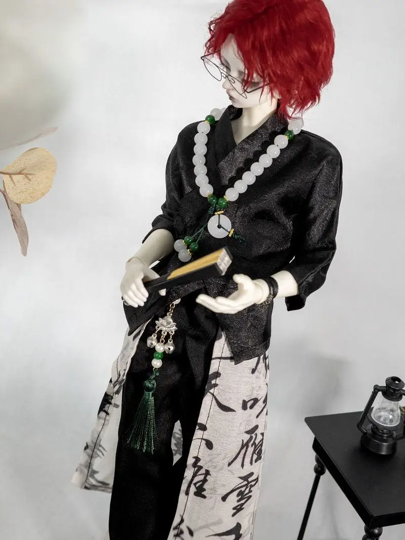 New Antique Style 1/4 Bjd Doll Costume Antique Style Set Top+Skirt Pants+Waist Accessories Dress Up Bjd Doll Accessories No Doll