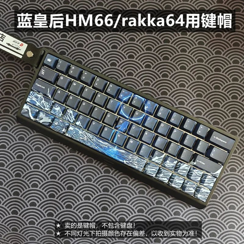 MiFuny Queen-teclas con temática PBT Cherry Profile, accesorios de teclado mecánico para juegos, regalo para teclado g60/g65/atk68/made68