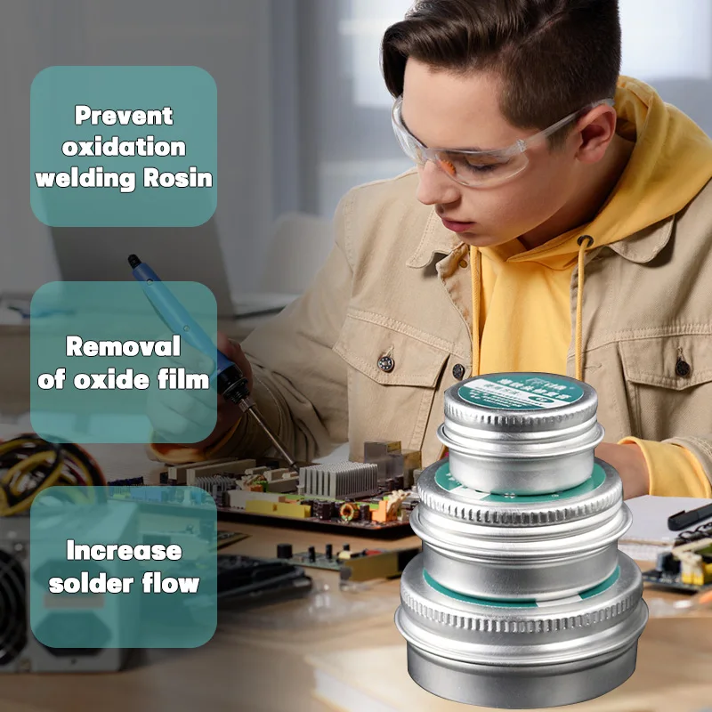 1-3 pezzi punta per saldatore rinfrescante saldatore elettrico crema ossido punta per saldatore pasta pulita strumento di riparazione professionale