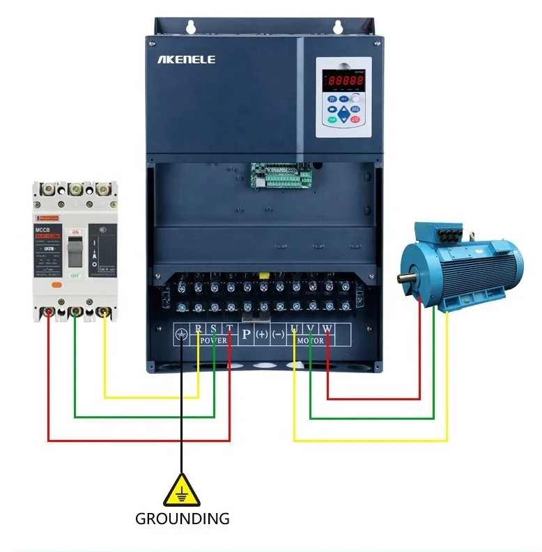 

China 12 Years Factory DC Input to AC Output 3 Phase 30KW 50HZ/60HZ Driver/Frequency Converter/Variable Frequency Drive