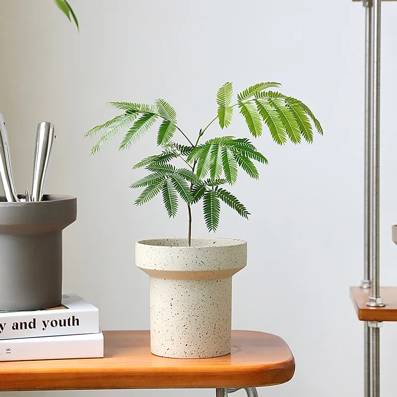 Modern Flower Pots, Exquisite Flower Pots, Plant Containers, Decorative Vases for Dinner, Indoor Plant Dried Flowers