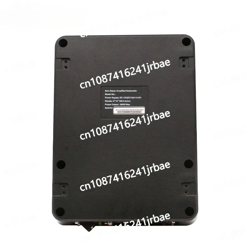 12V high-power aluminum alloy car speaker, 10-inch audio modification under the seat