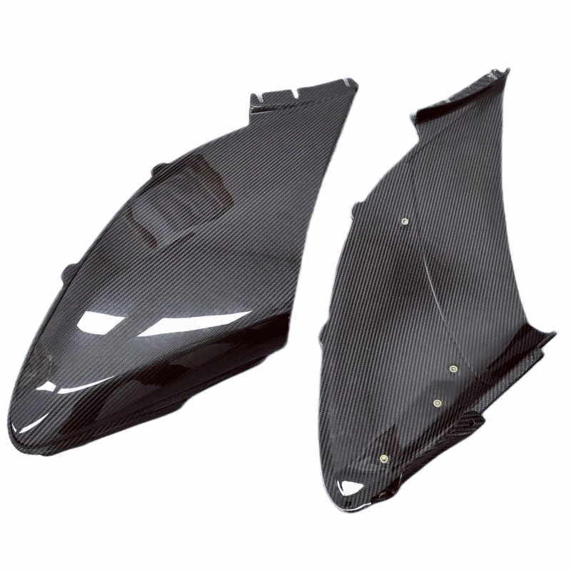 

For McLaren MP4-12C 625C 650S upgrade 675LT style dry carbon fiber door air intake trim body kit fender side skirts