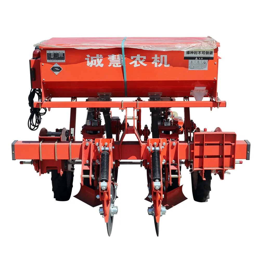 Corn Planter 2-row Soybean Planter Seeder Sower Corn Tractor-Mounted Planter with Essential Gearbox Core Components