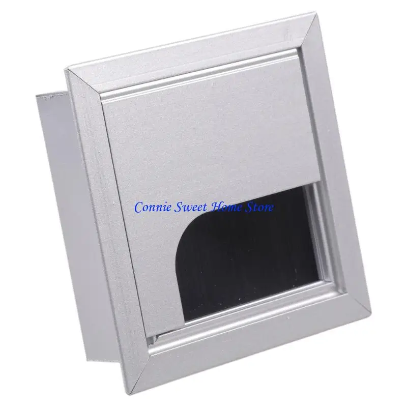 LXAF Aluminum Alloy Desk Cable Guide Set for Enhances Workspaces Organization
