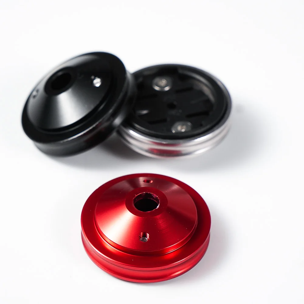 حامل كمبيوتر للدراجة باستخدام الحاسب الآلي لعداد السرعة Garmin Edge/Bryton/Wahoo، حامل دعامة للغطاء العلوي مناسب للدراجات الجبلية/الطرق، خفيف الوزن