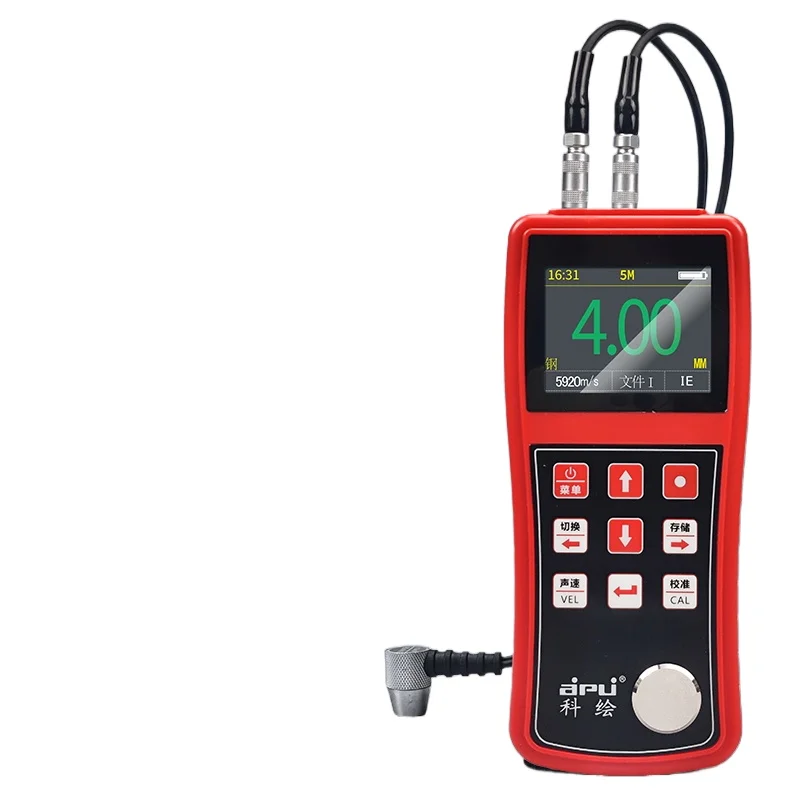 

Steel plate thickness gauge Digital display ultrasonic thickness gauge High precision industrial grade glass metal thickness