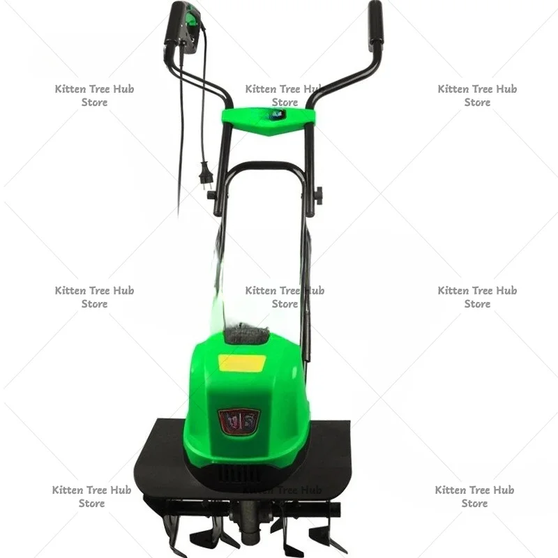 1500W Mini Micro-Tiller Electric Scarifier Soil Tiller Strong Power And High Efficiency Garden Soil Tillage And Looser