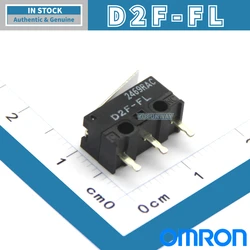 Omron ON-D2F-FLマイクロスイッチ、オリジナル、新本物、3ピン、1a、125vac