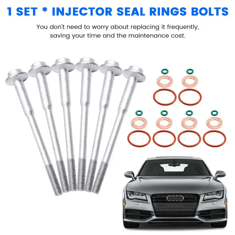 AEA7-WHT004923B 059130519B WHT000884 WHT007480A Injector Seal Rings Bolts For And