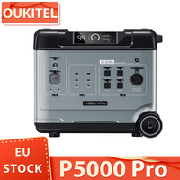 OUKITEL P5000 Pro Portable Power Station 5120Wh LiFePO4 Battery 4000W AC Output Smart Temperature Control 15 Outputs App Control