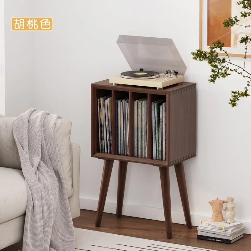 vinyl record cabinet, Japanese-style small apartment living room sofa, storage display cabinet