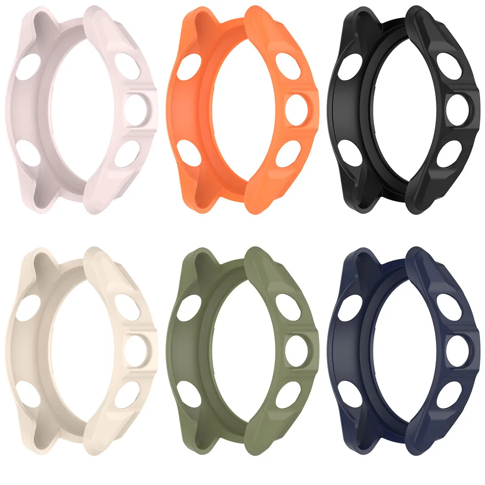 สําหรับ Garmin Forerunner 570 42 มม.47 มม.นาฬิกา Hollow เกราะป้องกันขอบกรอบอะไหล่ Protector