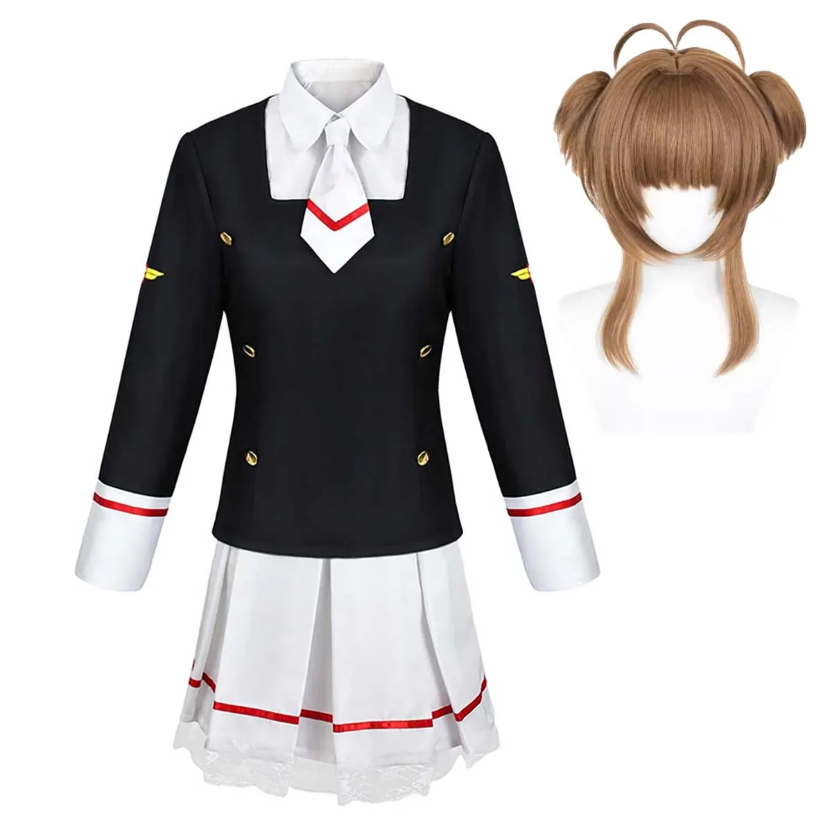 

Женский аниме Cardcaptor Сакура Киномото Косплей Костюм