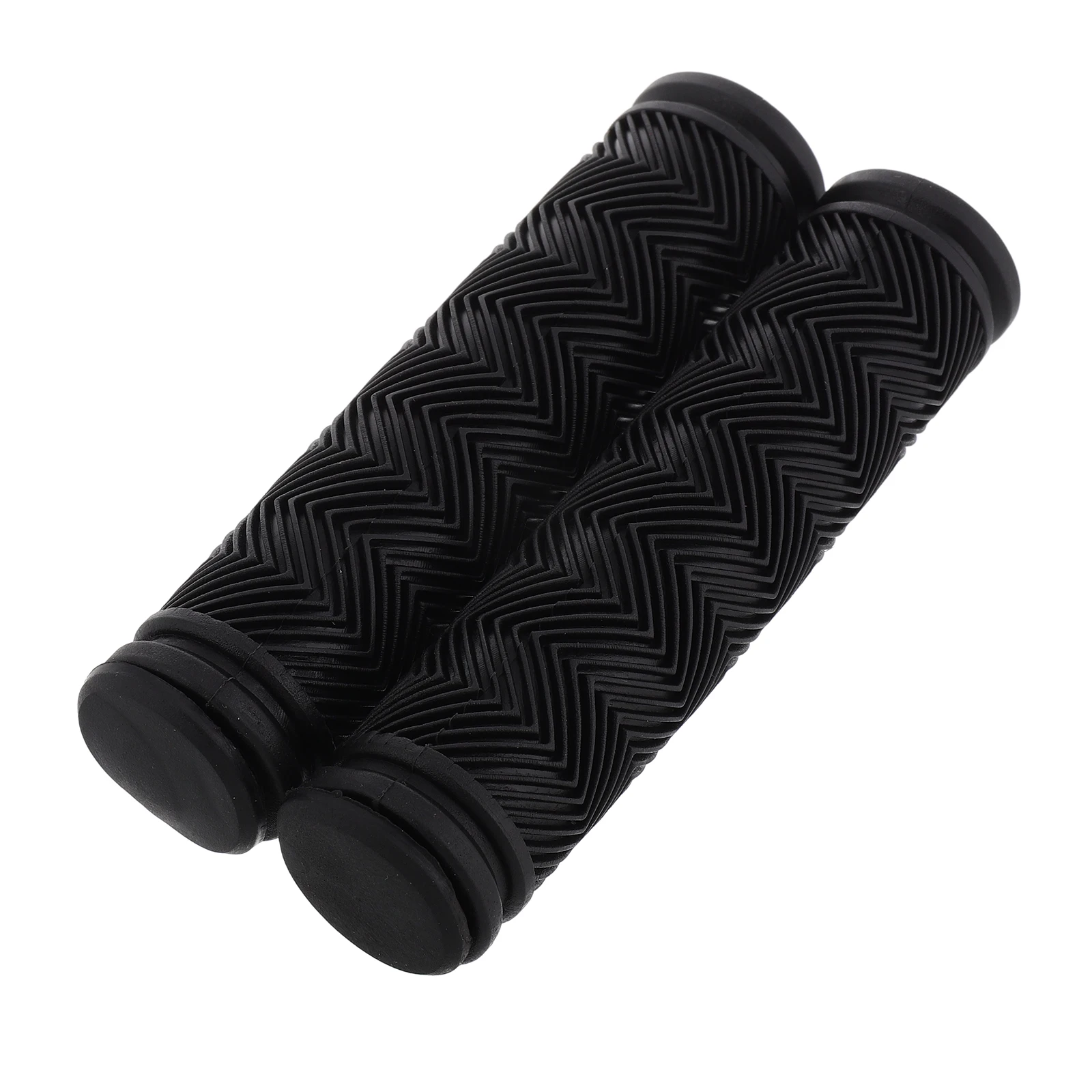 

Mountain Bike Handlebar Grips Black Non-Slip Rubber Bicycle Grips For Road Bike Scooter Cycling Accessories