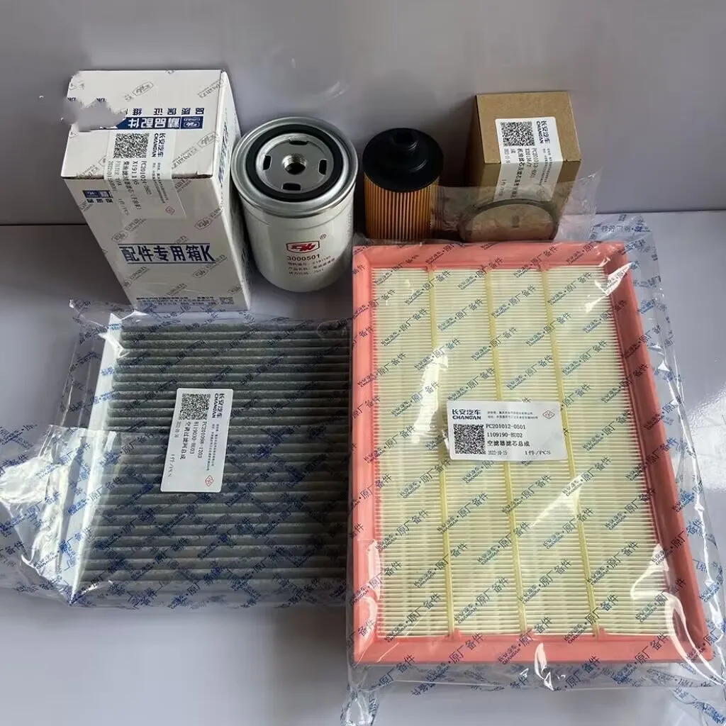 

Топливный дизельный фильтр Масляный фильтр Воздушный фильтр двигателя Салонный фильтр 4 фильтра/комплект для CHANGAN Kaicene HUNTER F70 1,9T PEUGEOT Landtrek 1,9