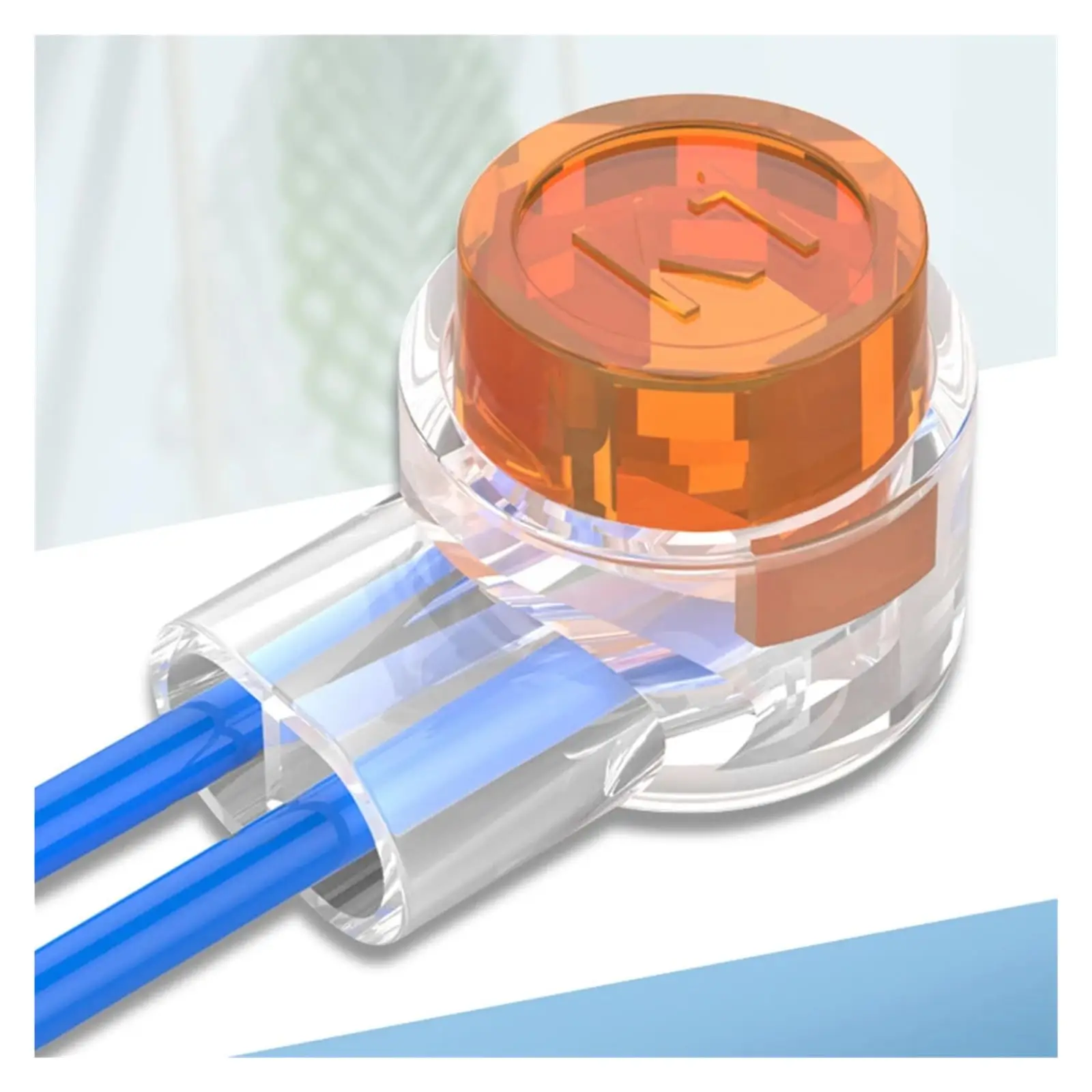 10/50pcs K1 K2 K3 Connector Crimp Connection Terminals Waterproof Wiring Rj45 Ethernet Cable Connector Telephone Wire Terminals
