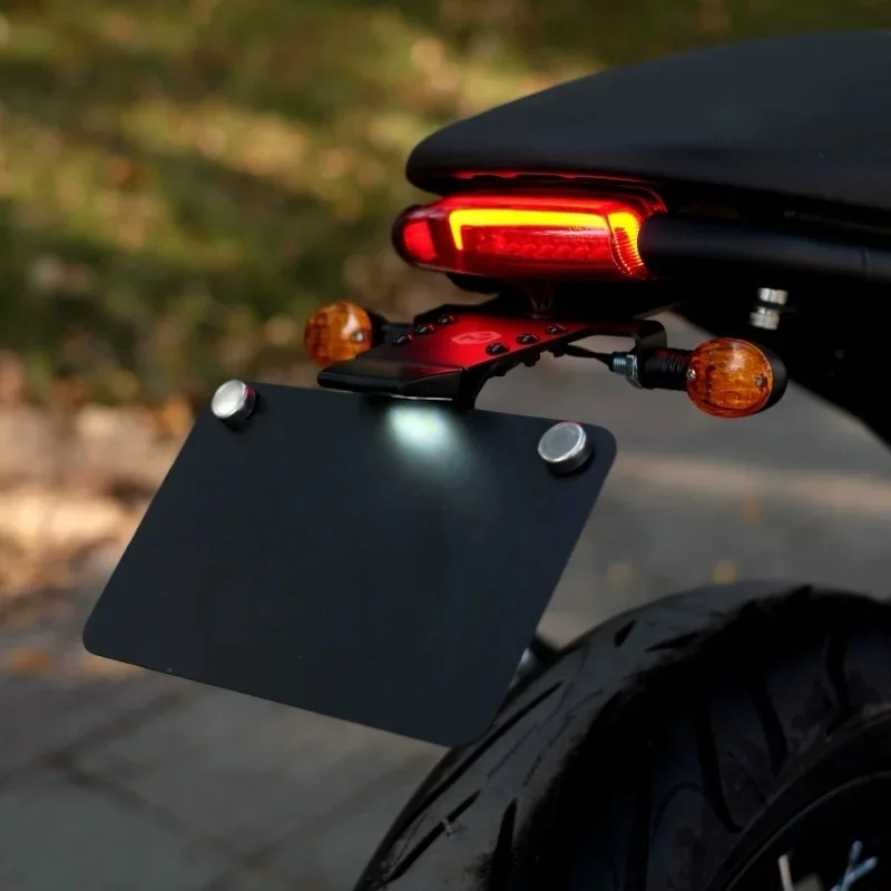 Brixton Crossfire 500 Rear License Plate Holder, GK500 Short Tail License Plate Bracket