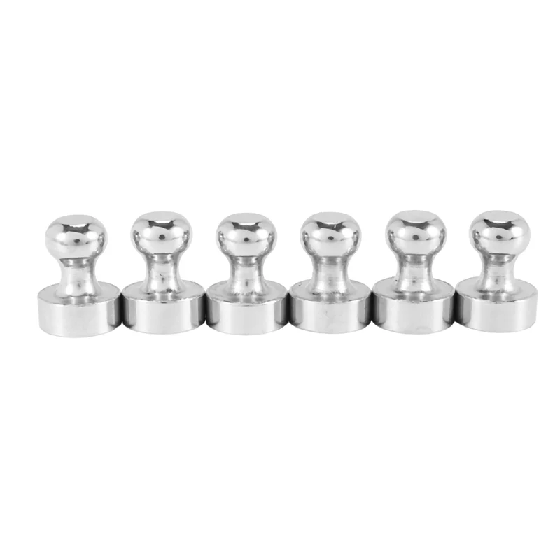 DN-18 шт. металлические магнитные кнопки, магнитные кнопки для большого пальца, практичные магниты на холодильник, идеально подходят для доски, магнитной доски