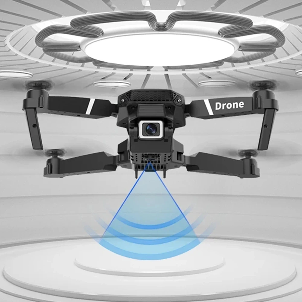 Professional E88 4k  Drone Wide-Angle High-Definition Camera Wifi Fpv Height Maintaining Folding Rc Quadcopter Helicopter Toy