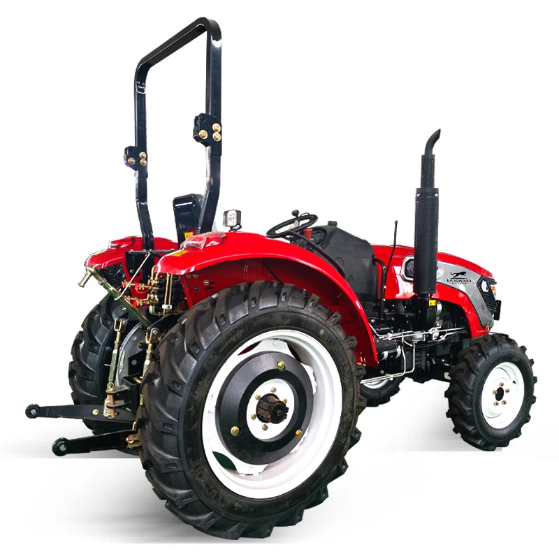 China 90HP Tractor Mini 4x4 Farming Machine Small and big 4 Wheel Farming High Quality factory Customized price for sale