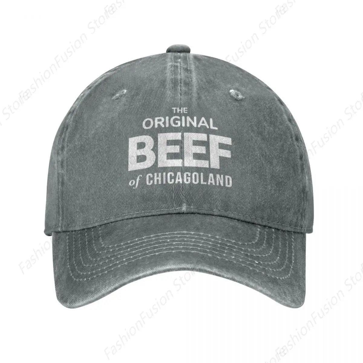 Fashion Chicagoland Beef Baseball Caps for Men Women Trucker Hat Classic Ball Dad Cap Unisex Headwear for Casual Outdoor GYM