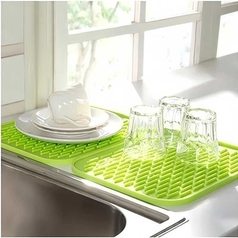 1/3pcs Versatile Silicone Pot Mats Heat Resistant Non-Slip Coasters For Table Protection Kitchen Decor Durable Placemats New