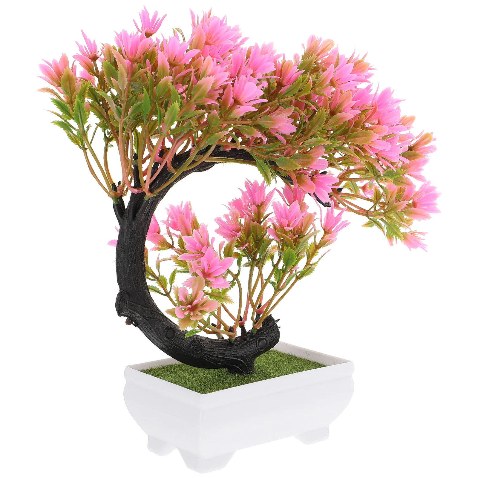 

Artificial Fake Flower Bonsai Simulated Green Plant Lasting Flower Ornament for Home Party