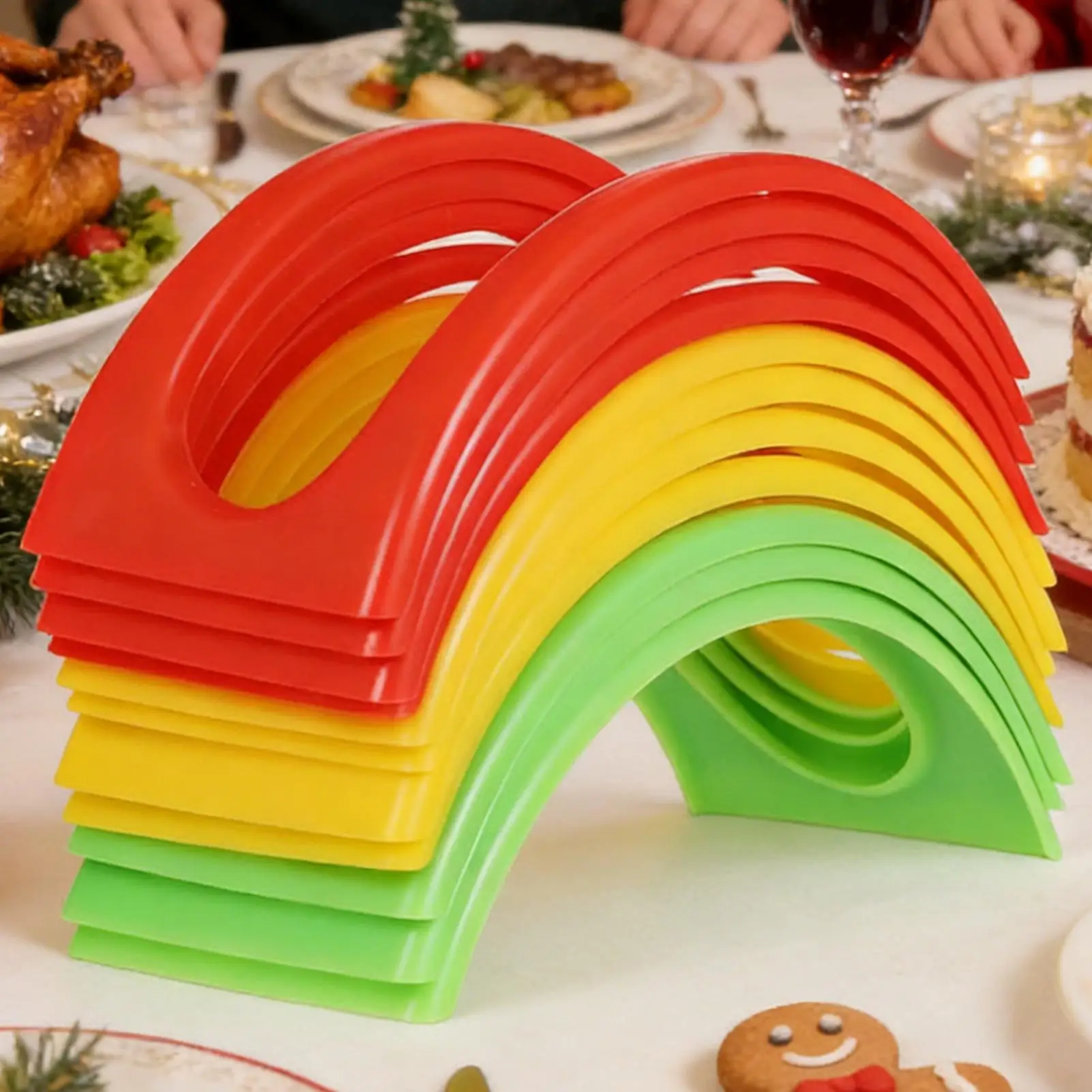 18Pcs Taco Holder Mexican Pancake Rack Tortilla Tray Food Pallet Holder Kitchen Supplies for Dinner Party Food Pallet Holder
